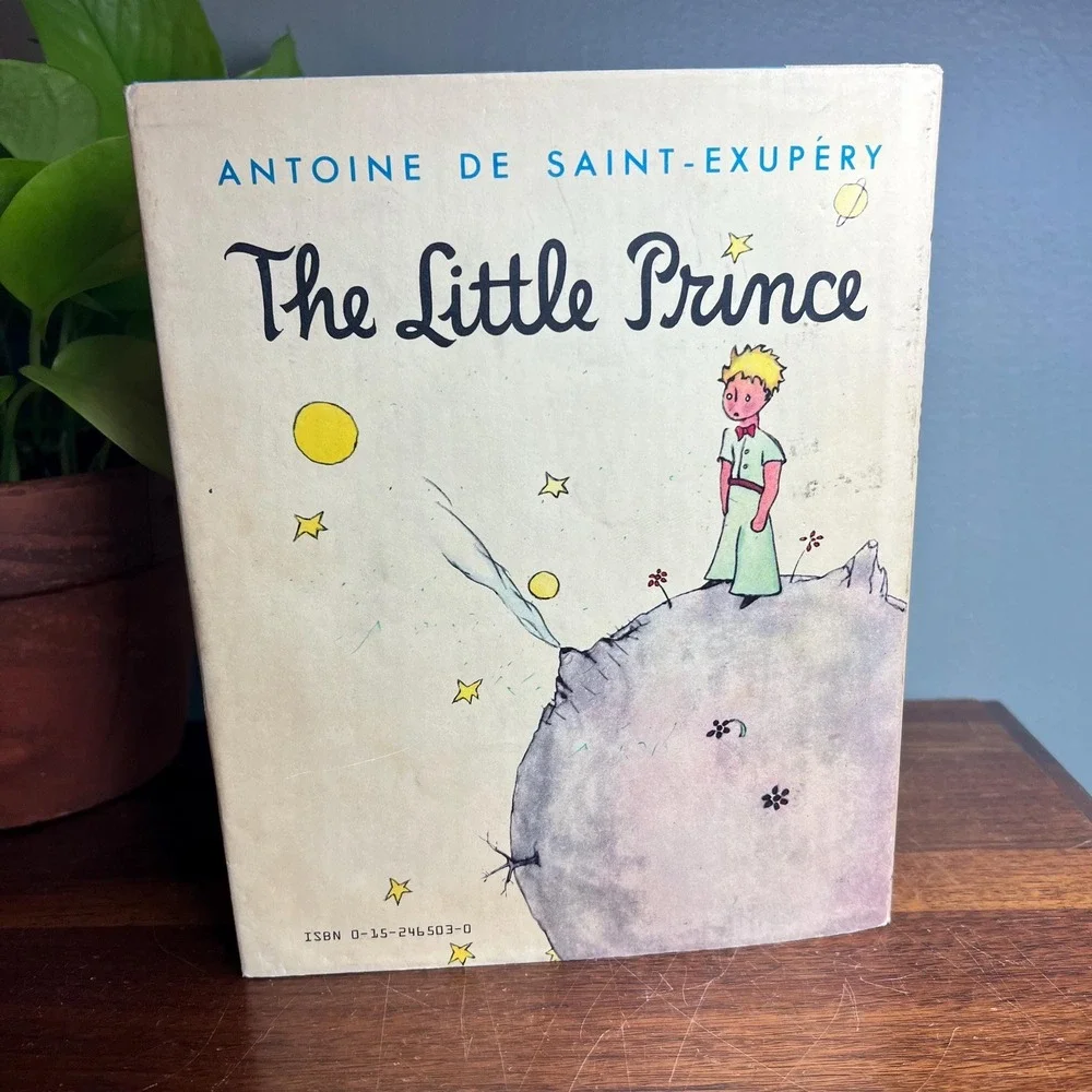 The Little Prince Antoine de Saint Exupery HC DJ Illustrated 1982